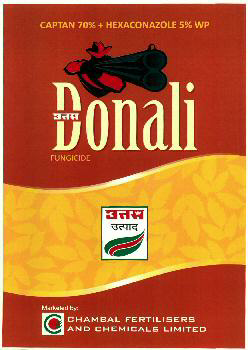 Uttam Donali Fungicide (label) Device mark 2656119 Trademark
