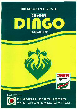 Uttam Dingo Fungicide (label) Device mark 2656122 Trademark