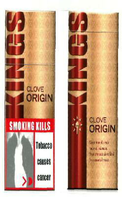 Kings Clove Origin (label) Device mark 2344064 Trademark
