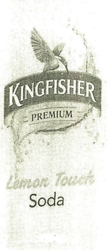 Kingfisher Premium Lemon Touch Soda Device mark 2617217 Trademark