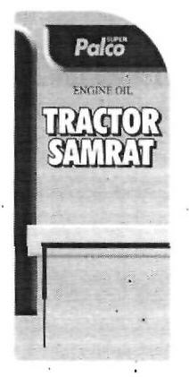Palco Tractor Samrat (label) Device mark 2375671 Trademark