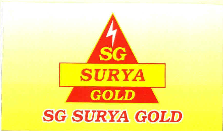 Sg Surya Gold Device mark 2702481 Trademark