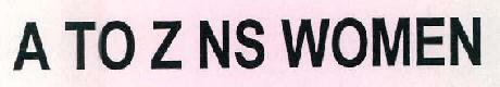 A To Z Ns Women Device mark 2671335 Trademark