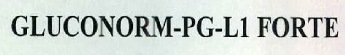 Gluconorm-pg-l1 Forte Device mark 2374516 Trademark