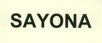 Sayona Device mark 2285010 Trademark