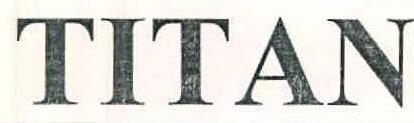 Titan Device mark 2701099 Trademark
