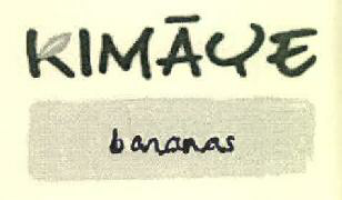 Kimaye Bananas Device mark 2737063 Trademark