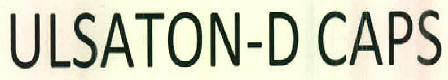 Ulsaton-d Caps Device mark 2782443 Trademark
