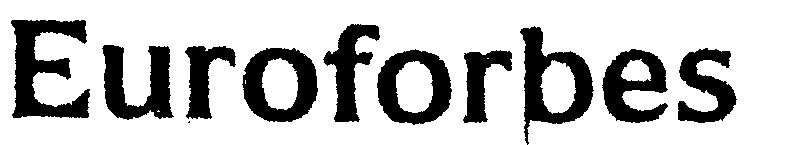 Euroforbes Device mark 573270 Trademark