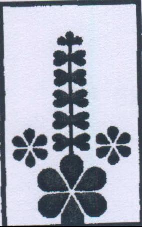 Flower Designs. Device mark 408705 Trademark