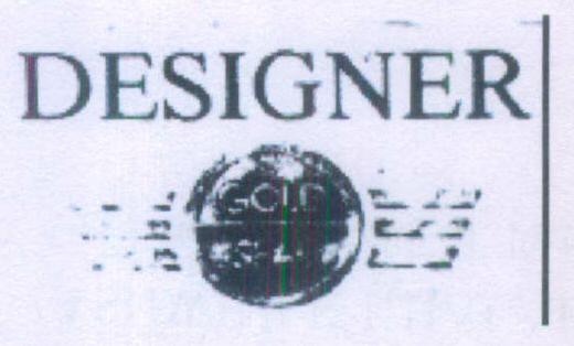 Designer With Circal (logo) Device mark 623849 Trademark