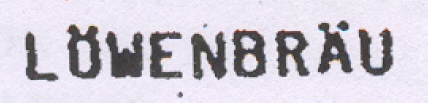 Lowenbrau Device mark 643275 Trademark