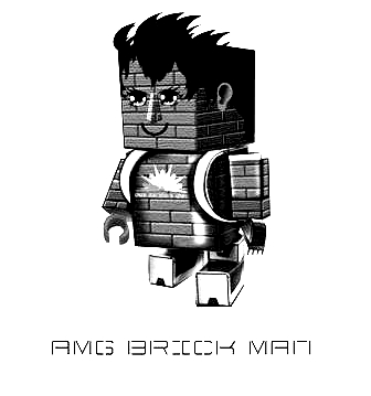 Amg Brick Man With Logo Device mark 3006172 Trademark