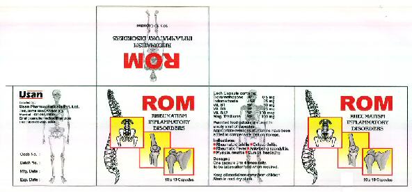 Rom Rheumatism Inflammatory Disorders Device mark 3006062 Trademark