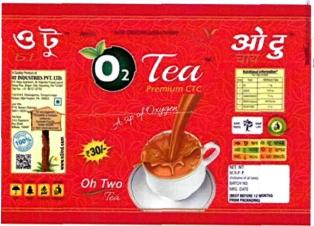 O2 Tea (label) Device mark 3006520 Trademark
