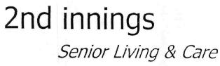 2nd Innings Senior Living & Care (label) Device mark 3006690 Trademark