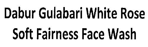 Dabur Gulabari Blak Rose Soft Pimple Control Face Wash Device mark 3014949 Trademark