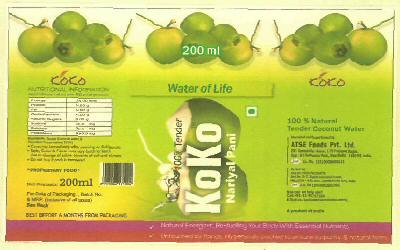 Koko Nariyal Pani Device mark 3014192 Trademark