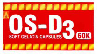 Os - D3 60k Soft Gelatin Capsules Device mark 3021455 Trademark