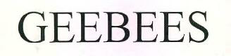 Geebees Device mark 3020721 Trademark