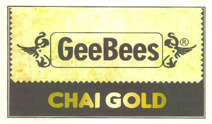 Geebees Chai Gold Device mark 3020724 Trademark