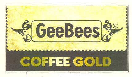 Geebees Coffee Gold Device mark 3020725 Trademark