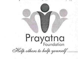 Prayatna Foundatin (label) Device mark 3021557 Trademark