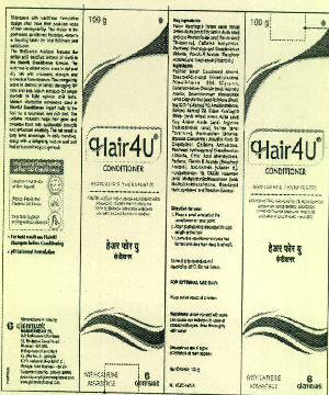Hair4u Conditioner Device mark 3021423 Trademark