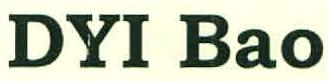 Dyi Bao Device mark 3029481 Trademark