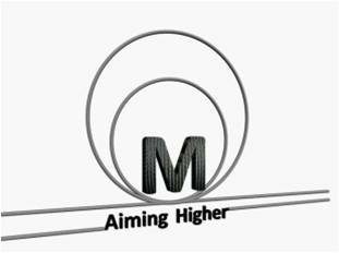 M Aiming Higher With Device Device mark 3037055 Trademark