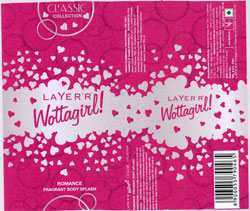 Layer'r Wottagirl! With Device Of Heart Device mark 3037911 Trademark