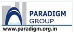 Paradigm Group- Www. Paradigm.org.in Label Device mark 3004125 Trademark