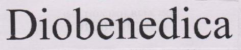 Diobenedica (label) Device mark 3004270 Trademark