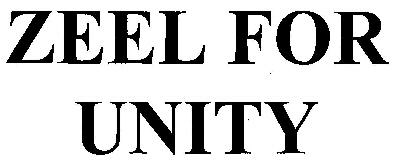 Zeel For Unity Device mark 3010077 Trademark