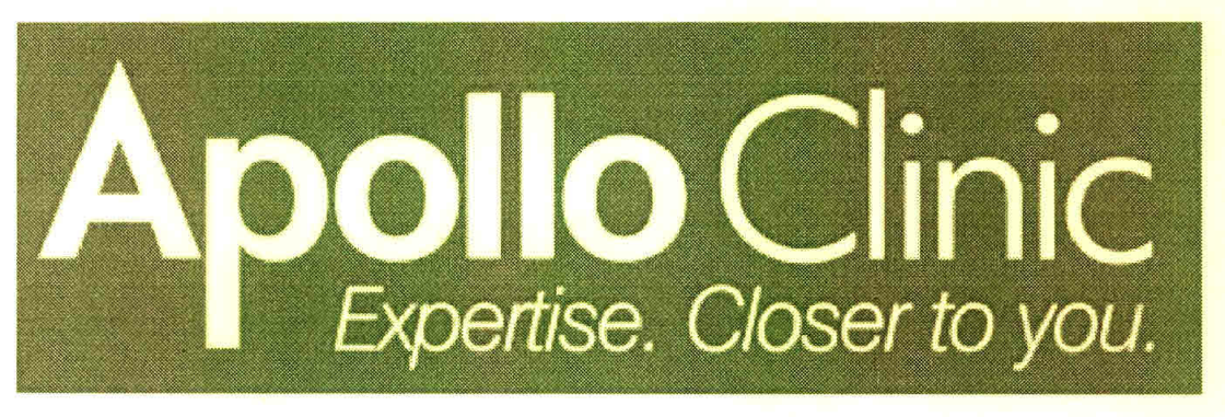 Apollo Clinic Expertise. Closer To You. Device mark 3010815 Trademark