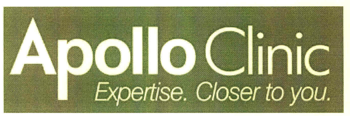 Apollo Clinic Expertise. Closer To You. Device mark 3010817 Trademark