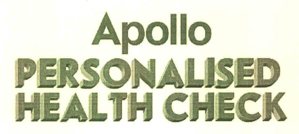 Apollo Personalised Health Check Device mark 3045403 Trademark
