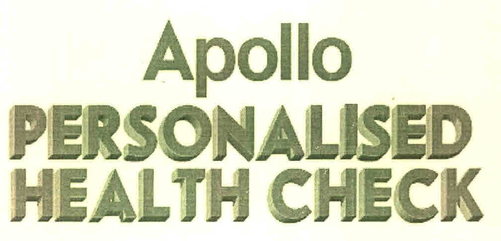 Apollo Personalised Health Check Device mark 3045405 Trademark