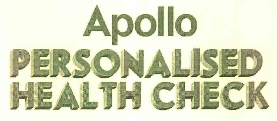 Apollo Person Alised Health Check Device mark 3045412 Trademark