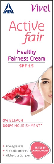 Itc Vivel Active Fair Healthy Fairness Cream Device mark 3019259 Trademark