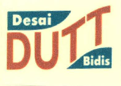 Desai Dutt Bidis Device mark 3052681 Trademark