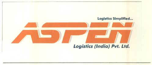 Aspen Logistics (india) Pvt. Ltd. Device mark 3019778 Trademark