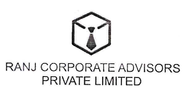 Ranj Corporate Advisors Private Limited (with Device) Device mark 3026258 Trademark