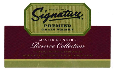 Signature Premier Grain Whisky Device mark 3053886 Trademark