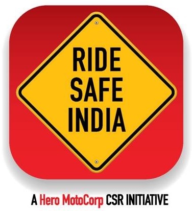 Ride Safe India ( Logo) With Tagline Device mark 3026667 Trademark