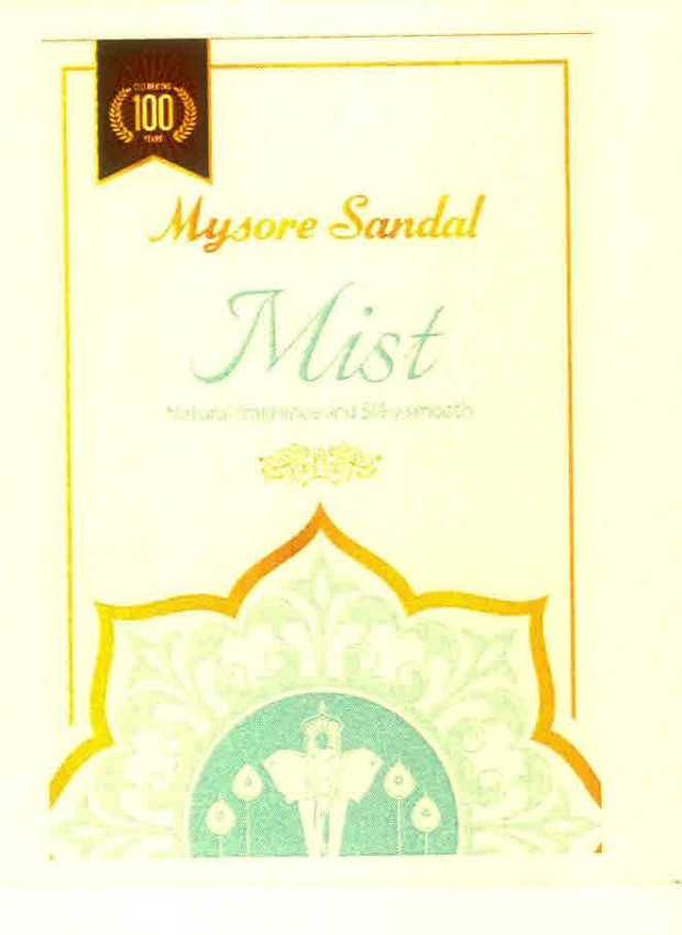 Mysore Sandal Mist Device mark 3032427 Trademark