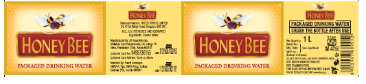 Honey Bee Packaged Drinking Water Device mark 3059924 Trademark