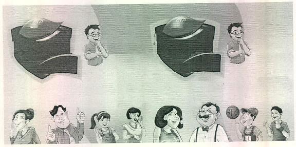 (device Of Human Caricature) Device mark 3040838 Trademark