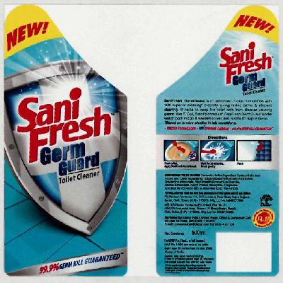 Sani Fresh Germ Guard Device mark 3061742 Trademark