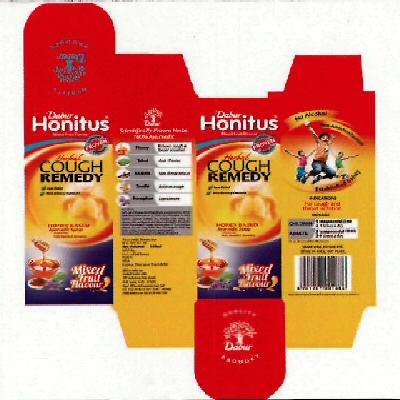 Dabur Honitus Herbal Cough Remedy Device mark 3061748 Trademark